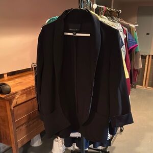 harlow and graham Black Blazer Elegant Suit Jacket no size fits as M